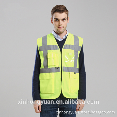 custom fluorescent building construction worker engineering safety reflective vests